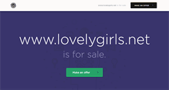 Desktop Screenshot of lovelygirls.net
